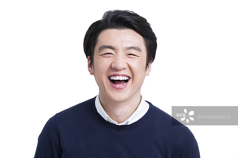 开心的年轻男子图片素材