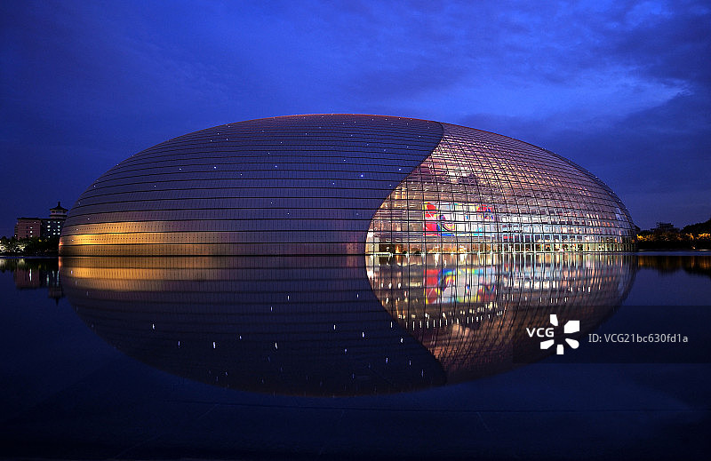北京国家大剧院图片素材
