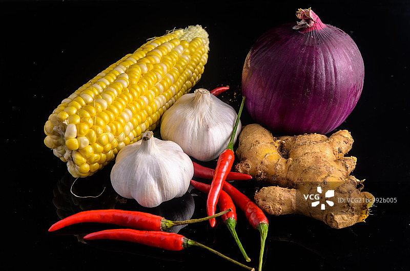 影棚拍摄食物图片素材