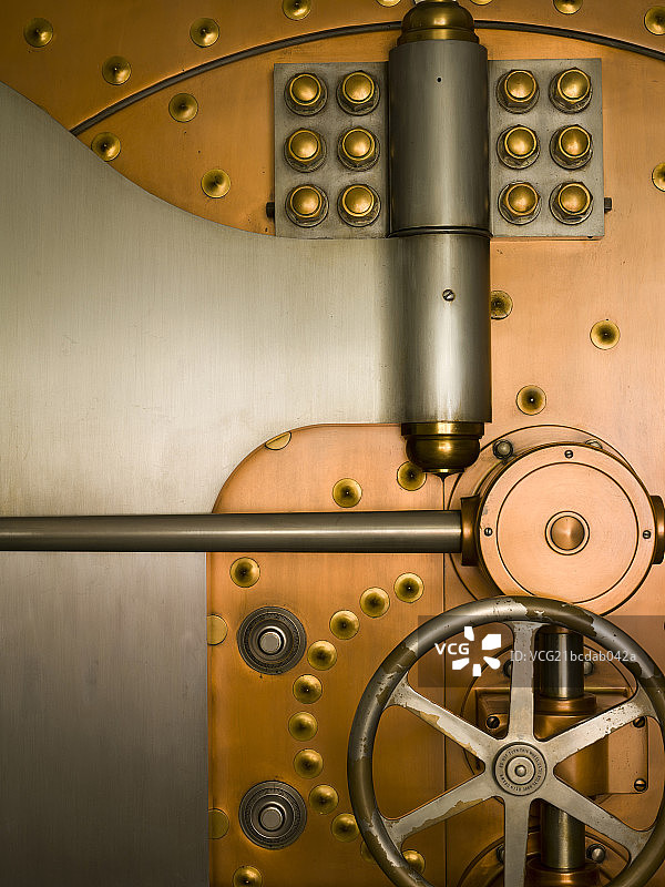 Tumbler on a Vault Door图片素材