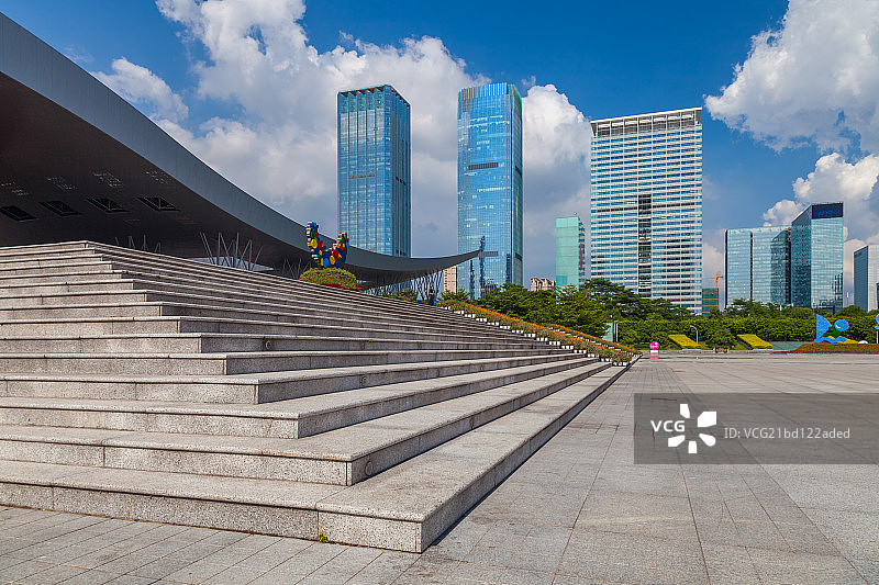 深圳地标建筑-市民中心图片素材