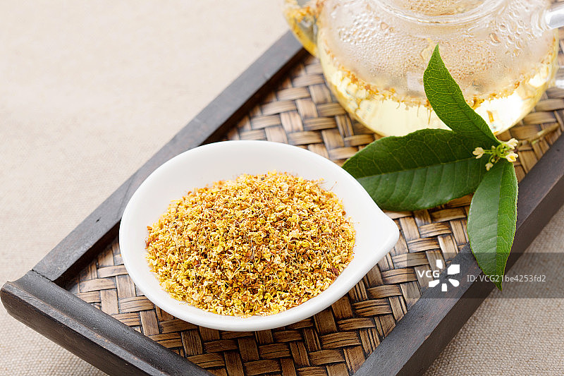 桂花茶图片素材