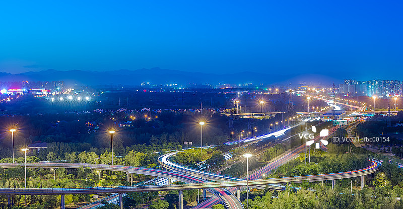 北京城市夜景风光图片素材