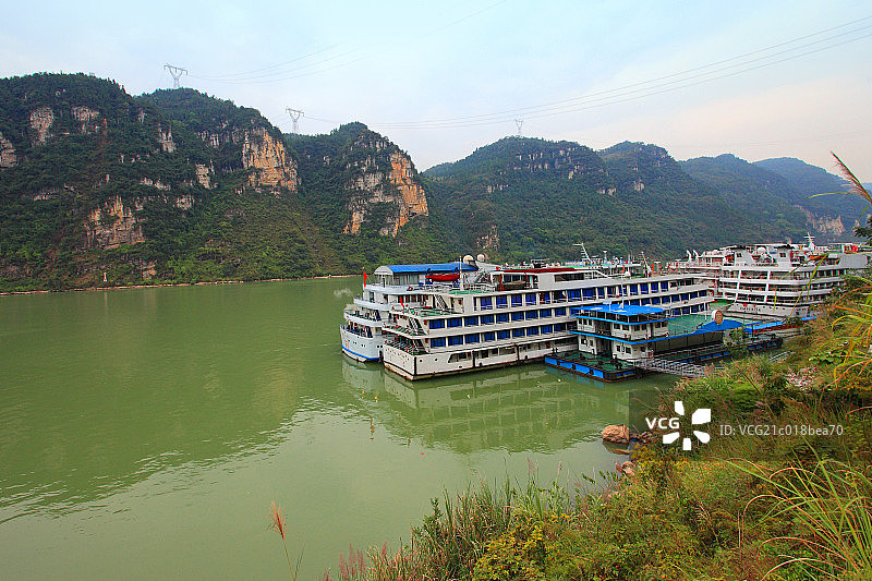 长江三峡之西陵峡图片素材