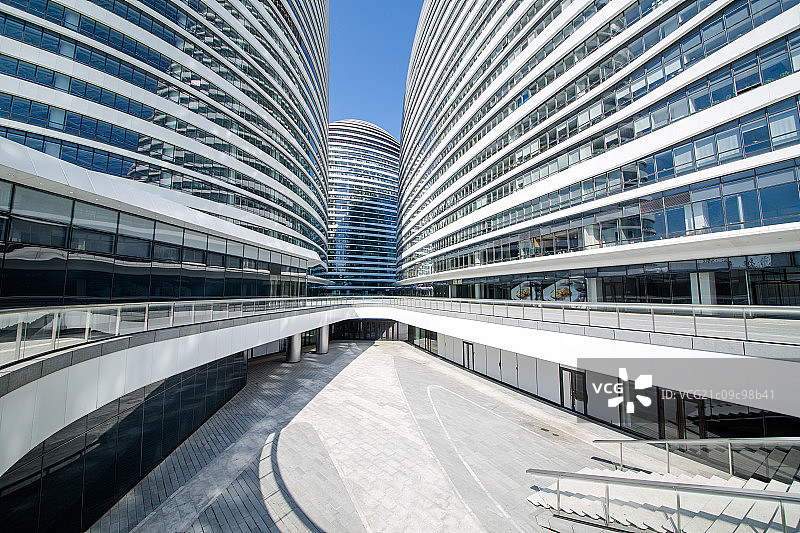 望京SOHO建筑景观图片素材