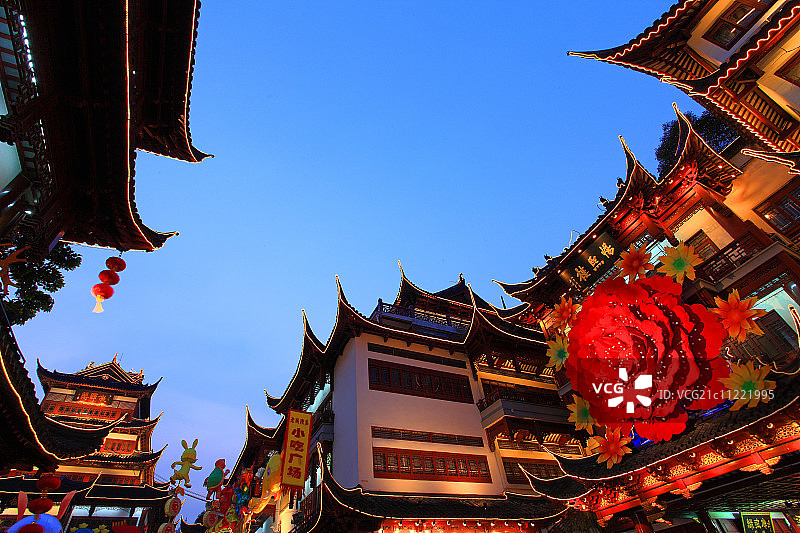 上海豫园图片素材