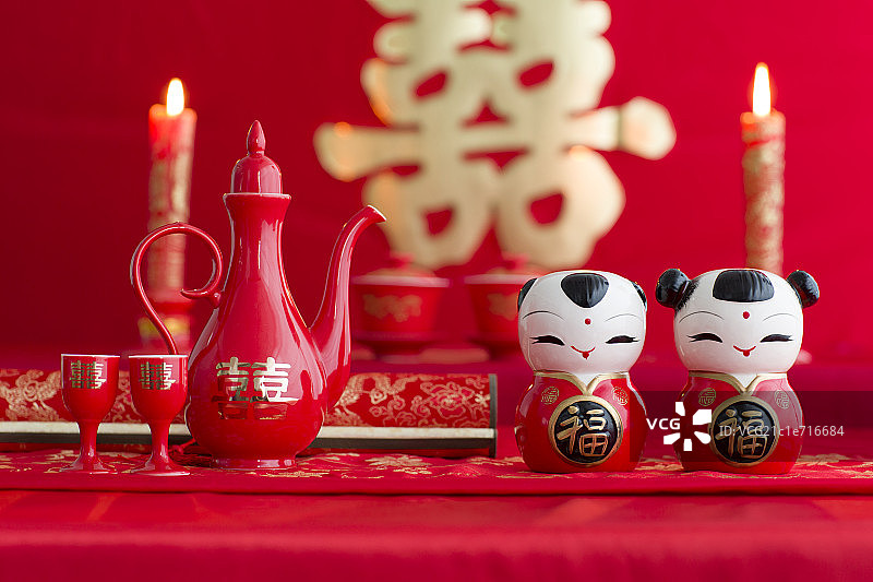 中国古典婚礼元素图片素材