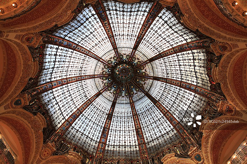 老佛爷百货屋顶图片素材