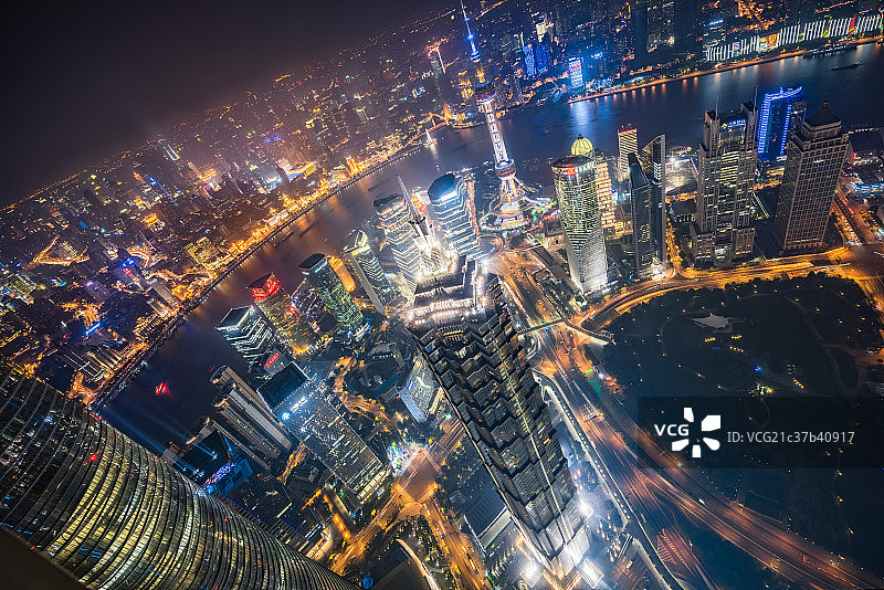 高清上海城市地标风光图片素材