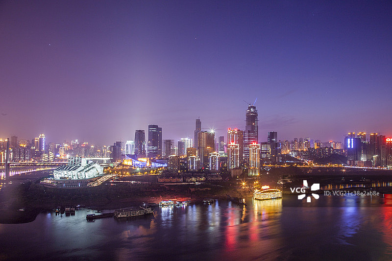 重庆江北嘴图片素材