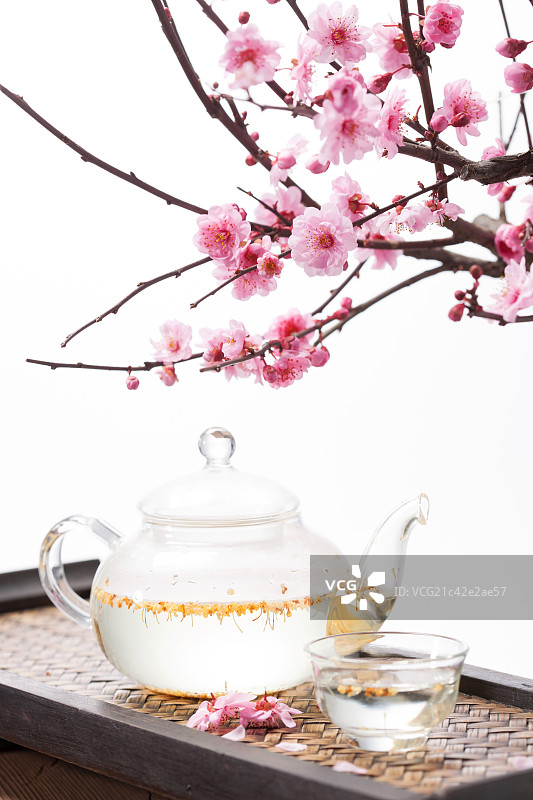 梅花茶具图片素材