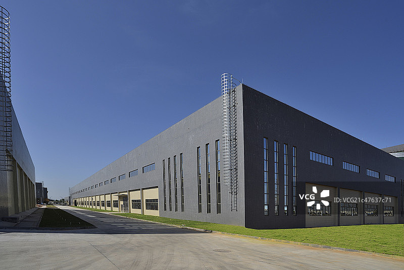 工厂厂房外景图片素材