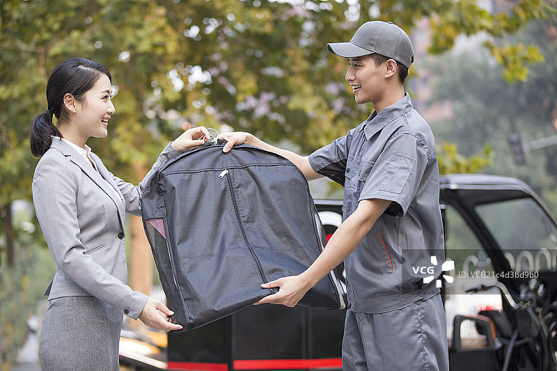 快递服务图片素材