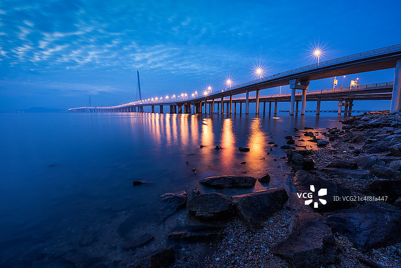 深圳湾大桥图片素材