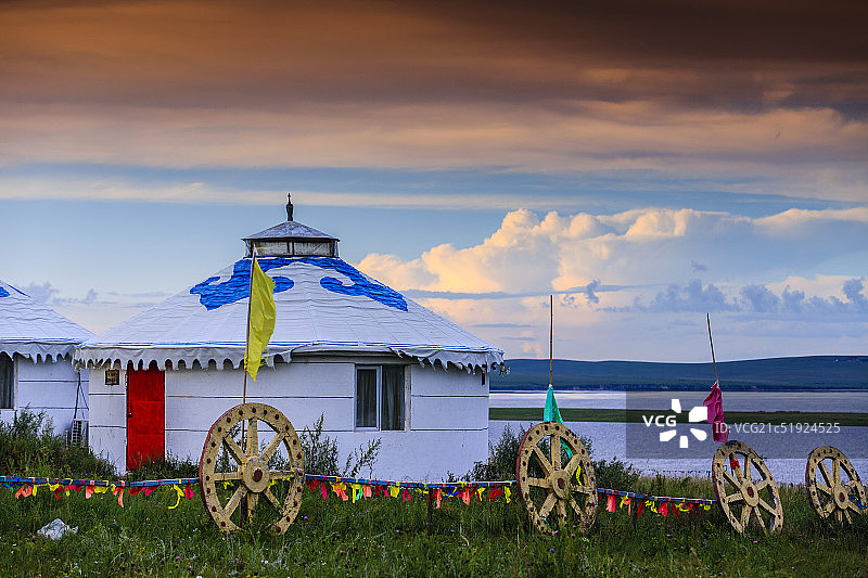 蒙古包旅游度假村图片素材