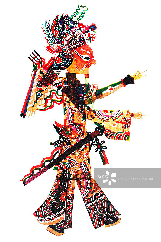 中国皮影艺术图片素材