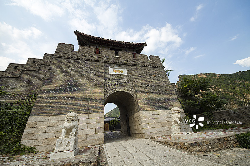 天津蓟县黄崖关长城 寡妇楼 天津图片素材