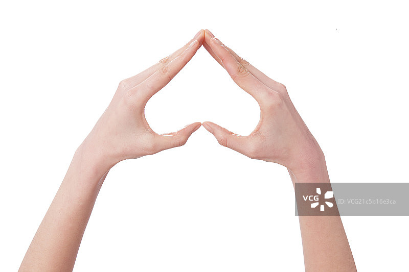 心形手势图片素材