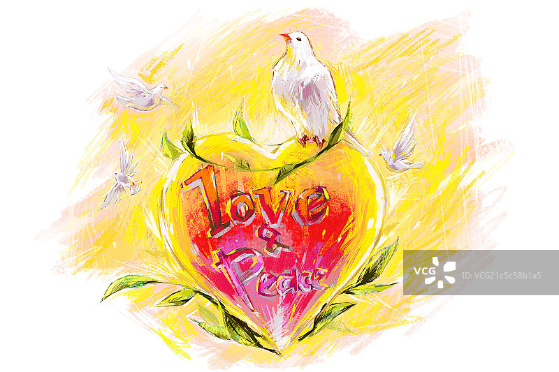 和平鸽图片素材