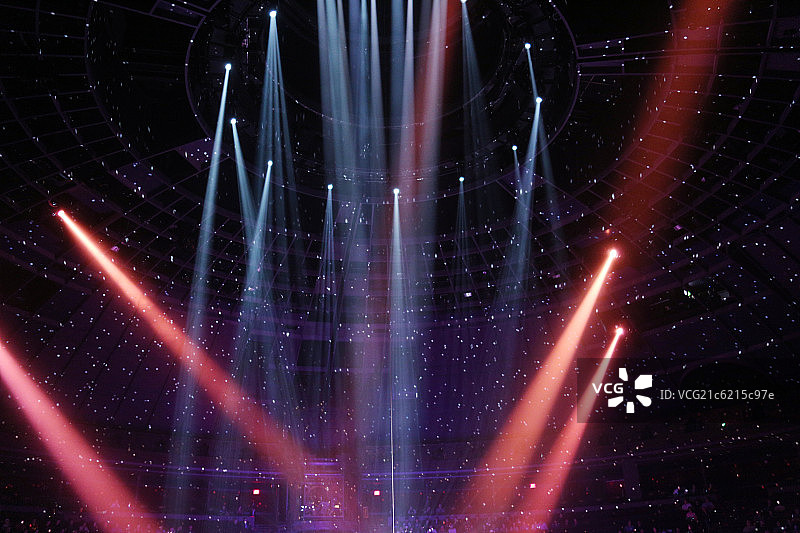 剧院内舞台与灯光图片素材