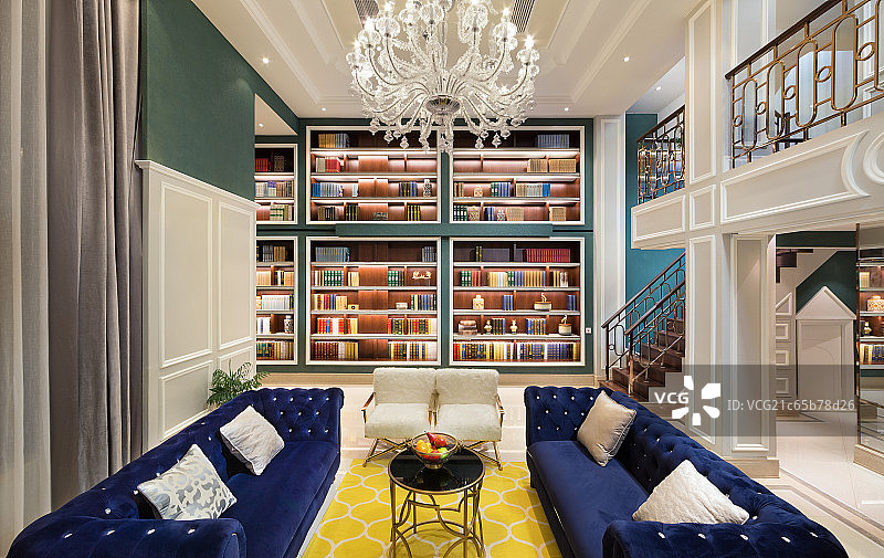 楼盘别墅样板间客厅餐厅卧室图片素材