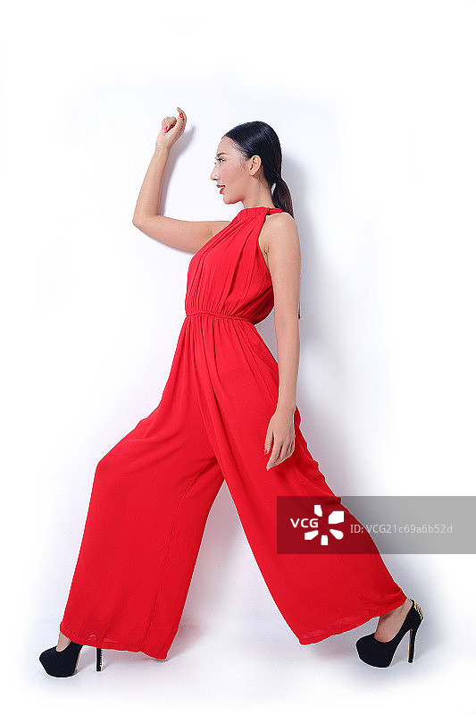 时尚年轻女孩图片素材