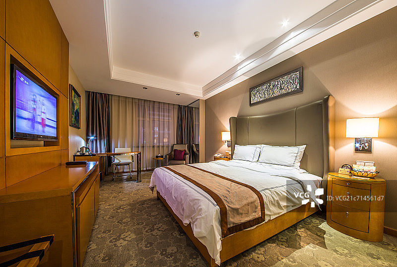 豪华酒店别墅样板房图片素材