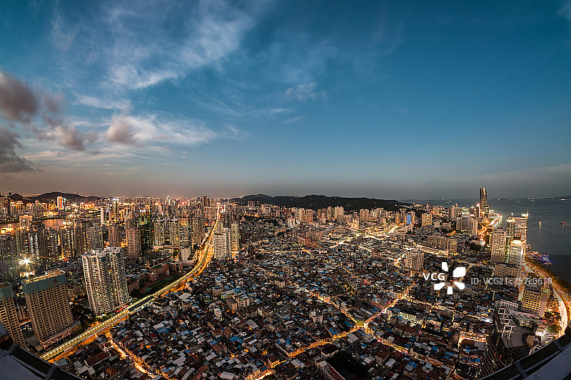 厦门思明区城市风光图片素材