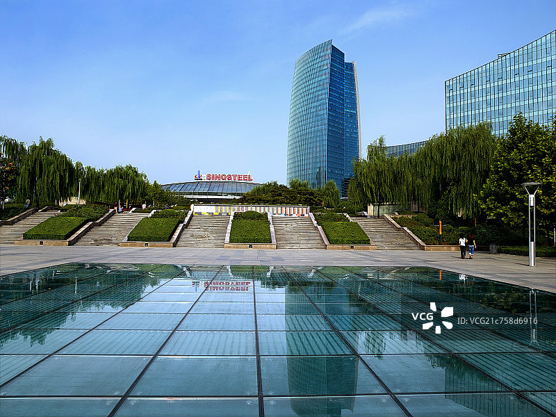 北京城市景观中钢国际广场图片素材