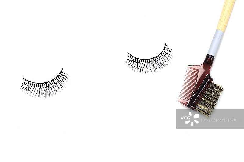 睫毛与眉刷图片素材