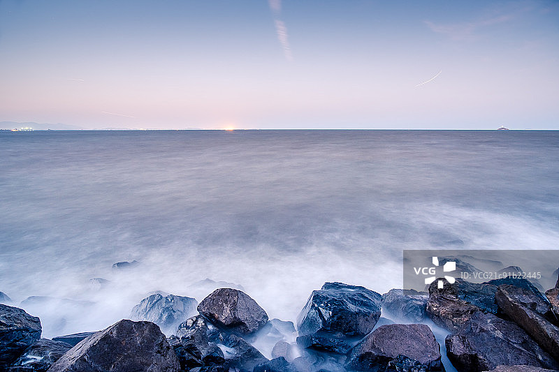 自然风光福建长乐松下码头图片素材