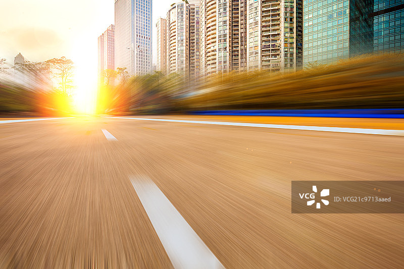 广州市主干道图片素材