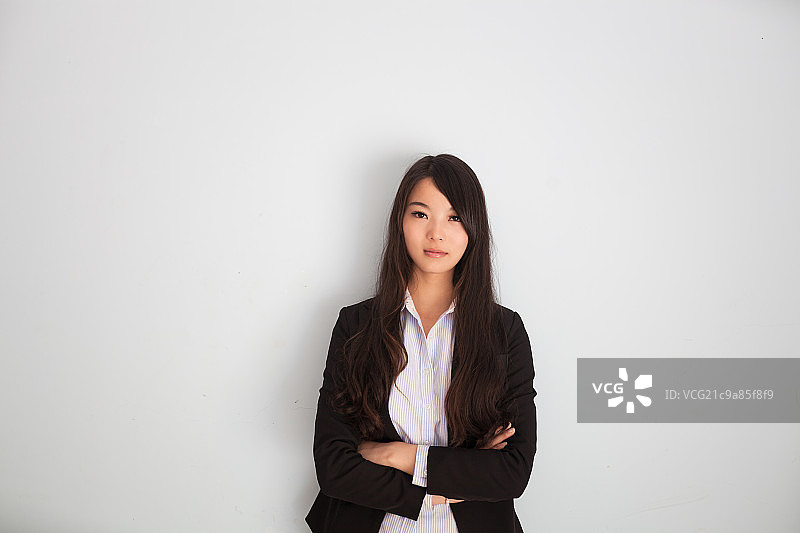 亚洲职业女性自然光摄影图片素材