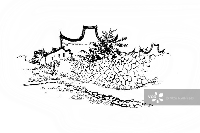 福建民居图片素材