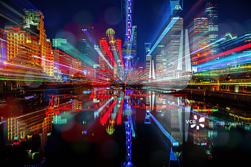 上海城市风光图片素材