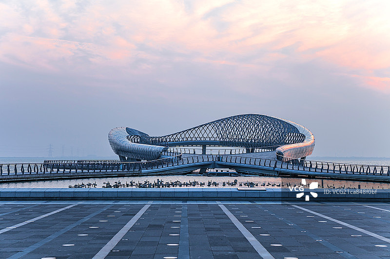 江苏省苏州阅湖台建筑图片素材