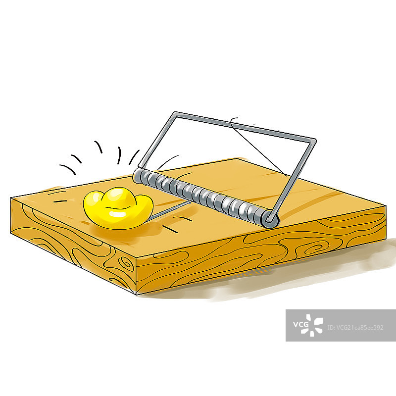 金钱陷阱图片素材