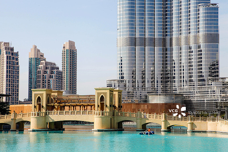 迪拜哈利法塔图片素材
