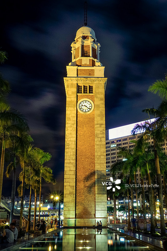 香港尖沙咀鐘樓图片素材