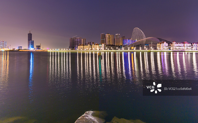 天津市滨海新区海河外滩图片素材