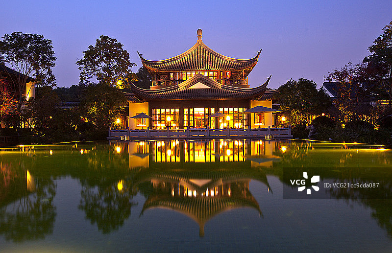 西湖四季酒店图片素材