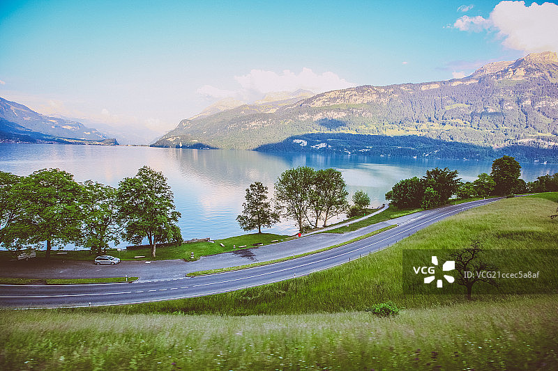 瑞士因特拉肯图片素材