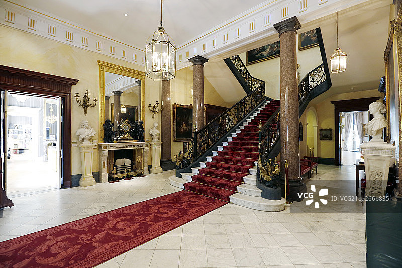 欧式风格楼梯和回廊图片素材
