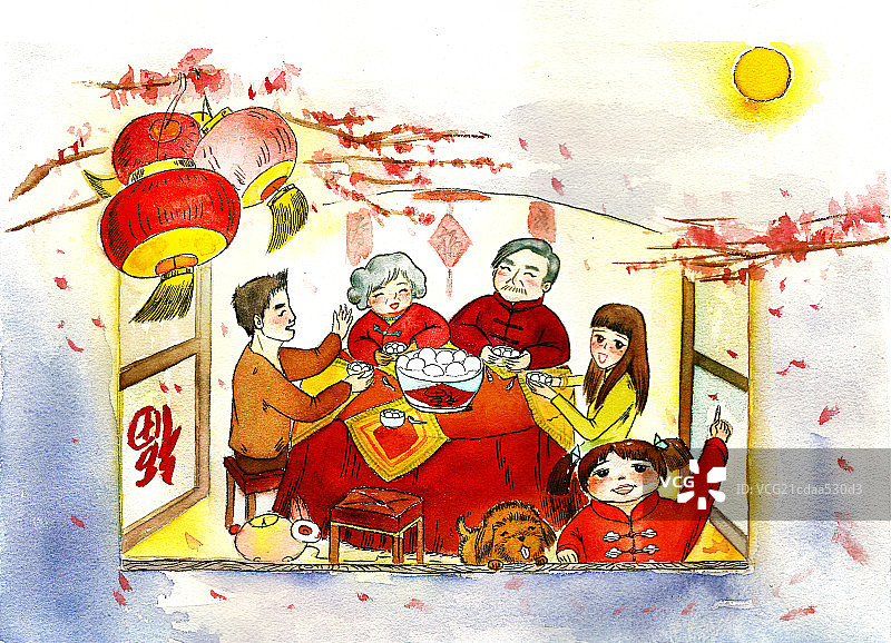 欢度元宵图片素材