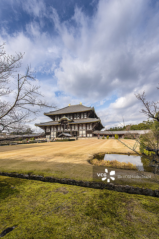 日本东大寺秋景图片素材