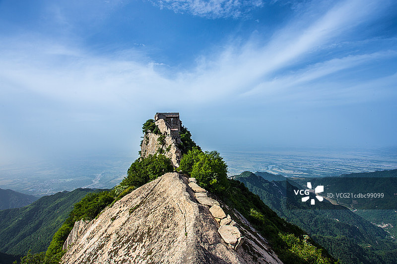 西安终南山图片素材