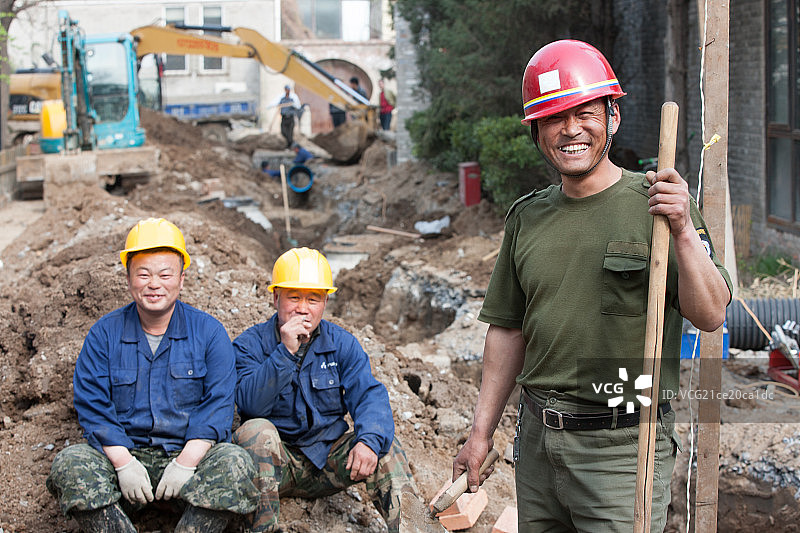 建筑工人图片素材
