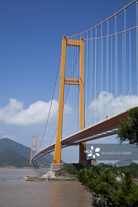 浙江省舟山西堠门大桥图片素材