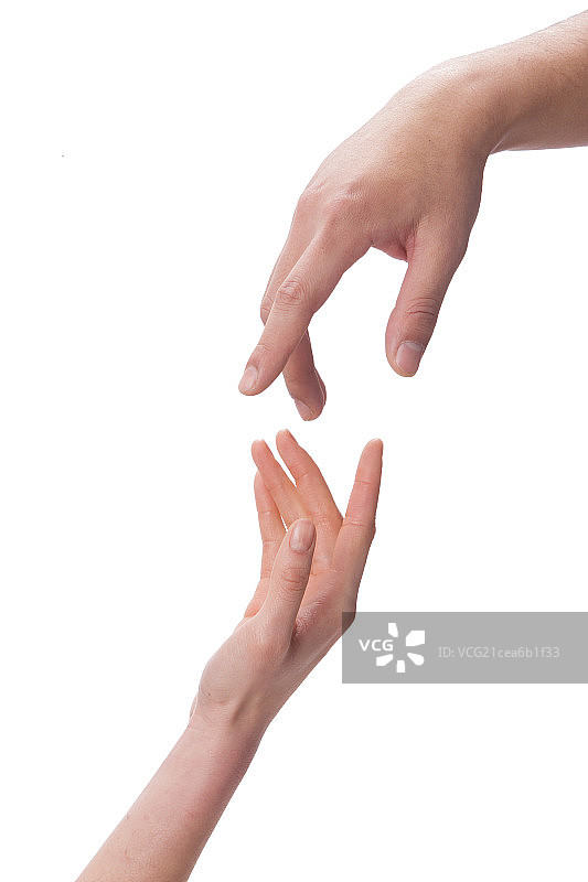 男人和女人的手特写图片素材