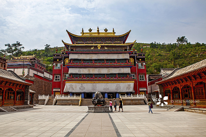 青海塔尔寺图片素材